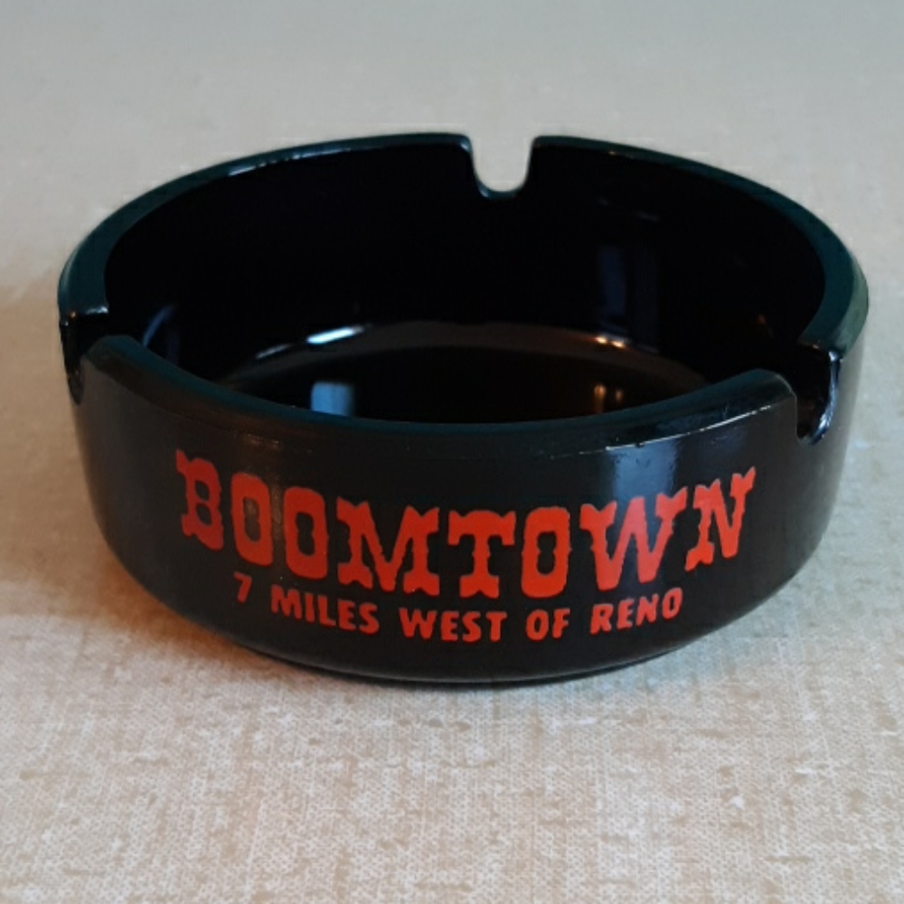Vintage Boomtown Ashtray